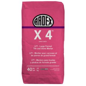 Ardex X4 LFT Large Format Modified Tile and Stone Mortar